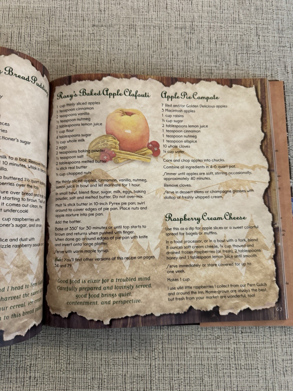 Signed Colorado Cravings Recipes & Romance Gail Riley Highland Haven Inn