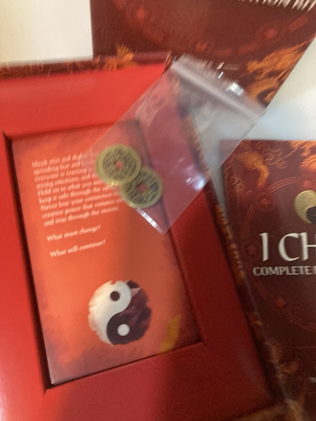 I Ching Complete Divination Kit: A 3-Coin Set, 64 Hexagram Cards and Instruction