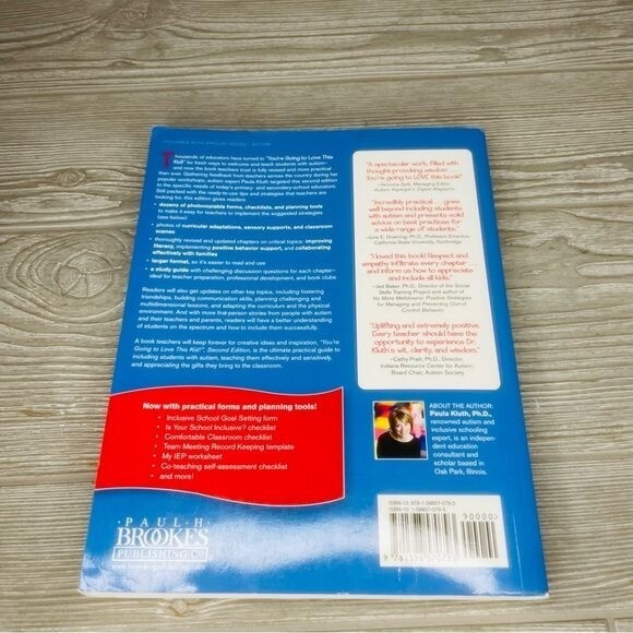 Paula Kluth You’re Going to Love This Kid Teaching Students w Autism 2nd edition
