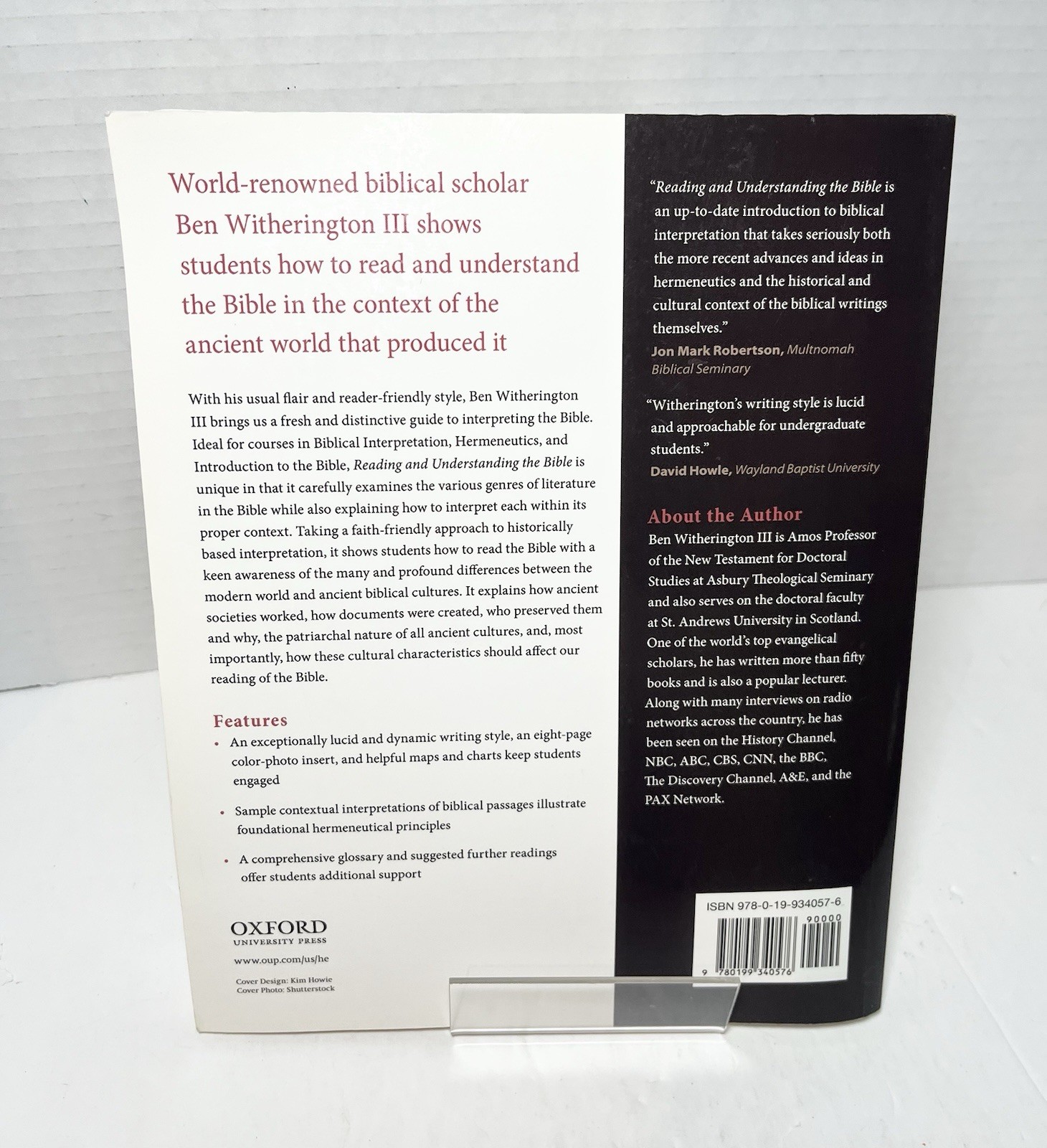 Reading and Understanding the Bible by Ben Witherington III (2014, Trade…