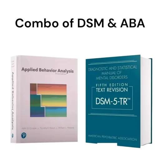DSM-5-TR & Applied Behavior Analysis (ABA) Book Combo