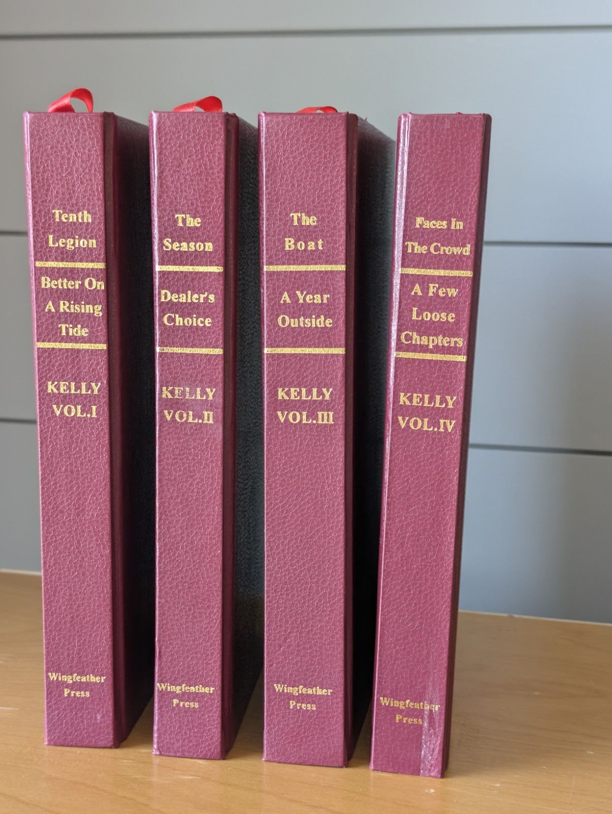 Tom Kelly Complete Collection 4-Vol Leather Bound Signed Numbered 2005 #184