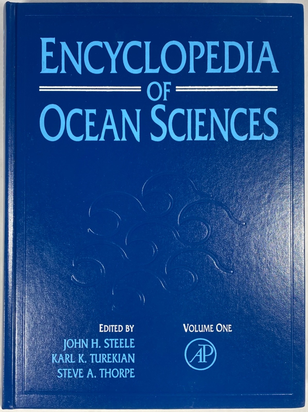 ENCYCLOPEDIA OF OCEAN SCIENCES SIX VOLUME HARDCOVER COLLECTION