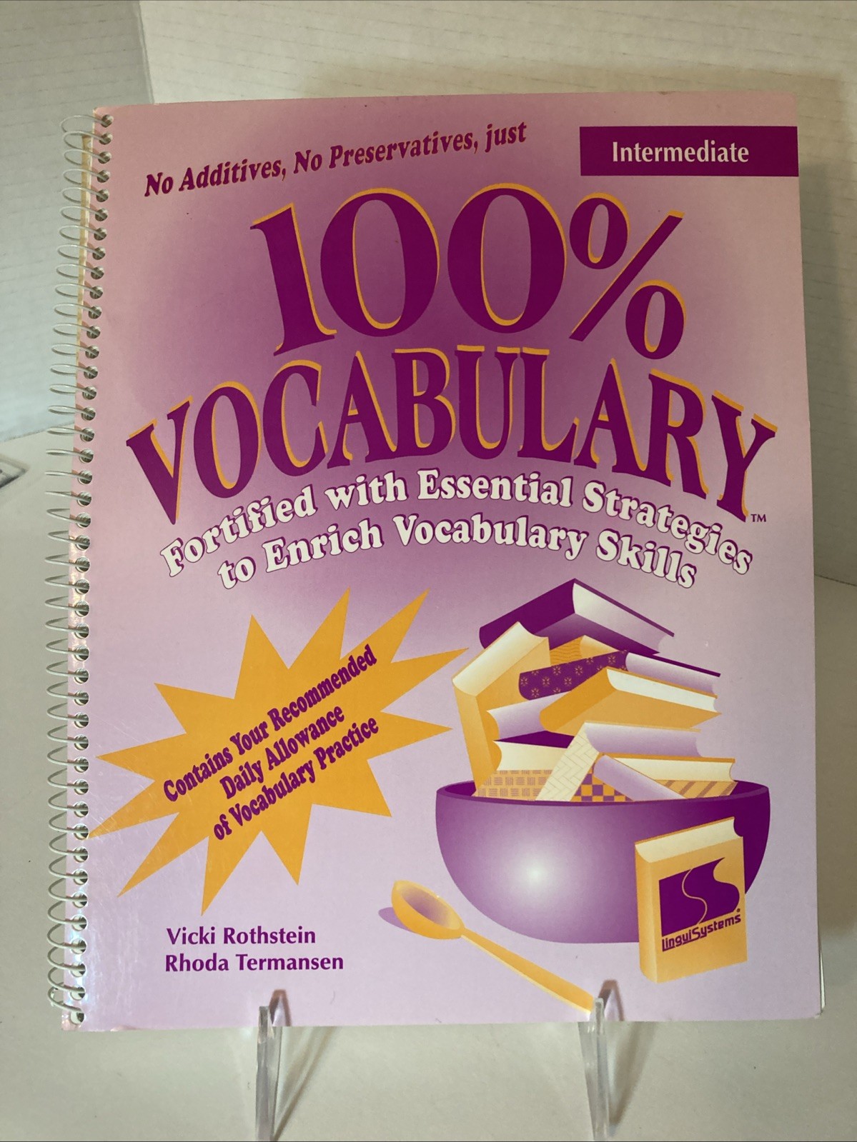 Linguisystems 100% vocabulary intermediate strategies improve vocabulary Skills