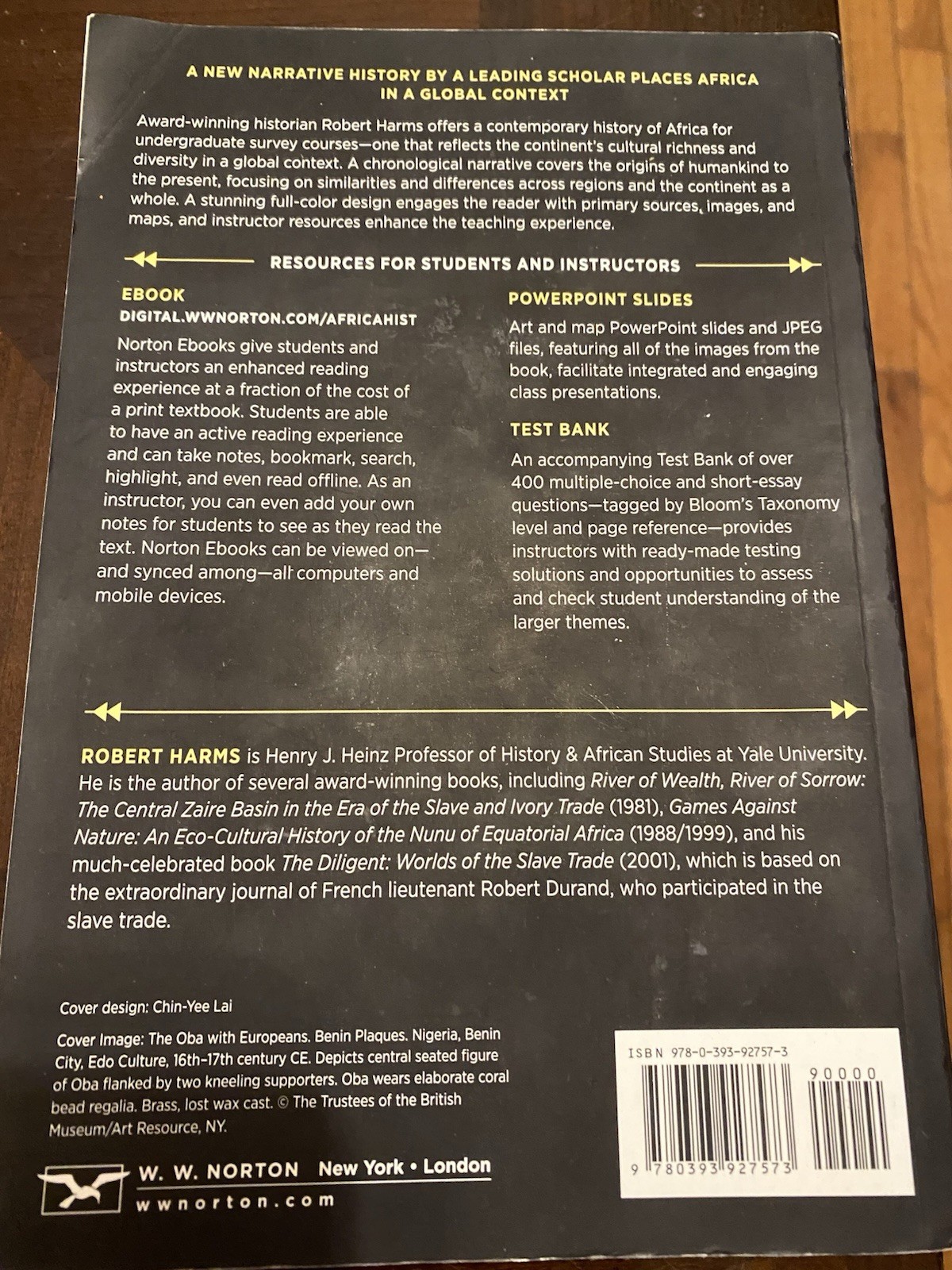 Africa in Global History with Sources – Paperback, by Harms Robert – Good
