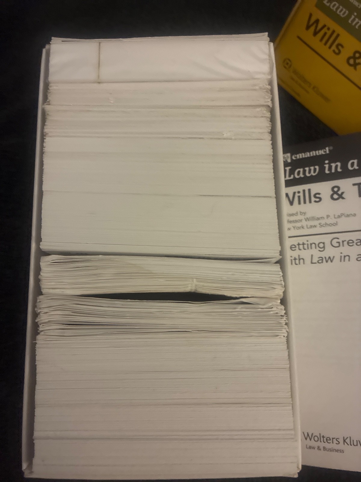 Emanuel Law in a Flash Ser.: Law in a Flash Cards : Wills and Trusts 2013 by…