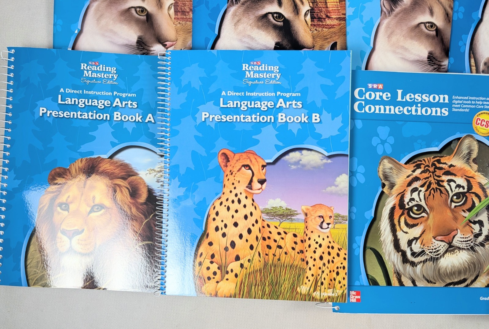 2008 SRA Reading Mastery Signature Edition Grade 3 Language Arts & Reading Kits