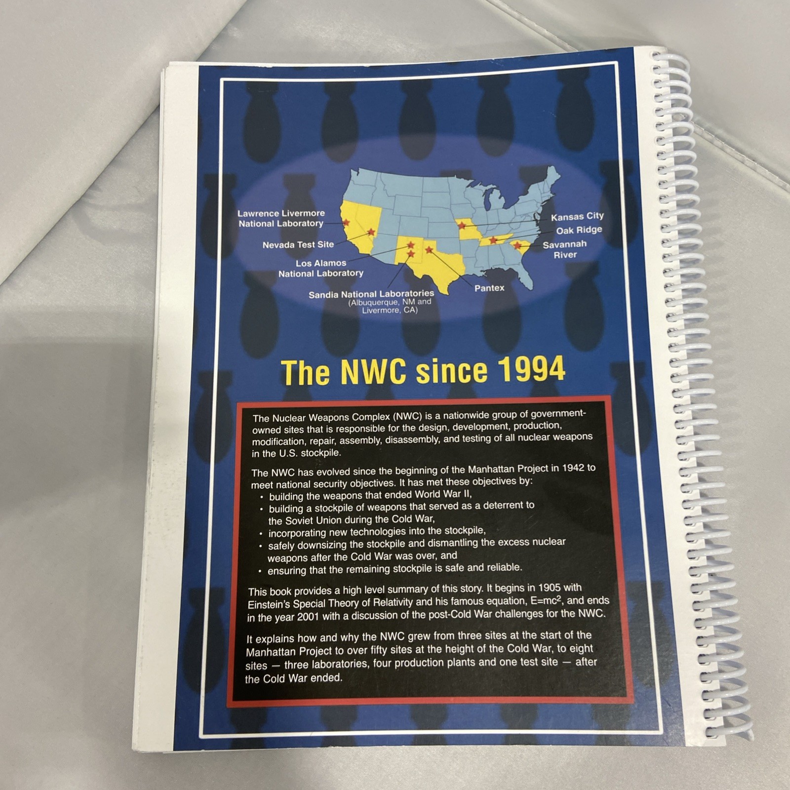 Building The Bombs: A History of The Nuclear Weapons Complex- Excellent 👍👍