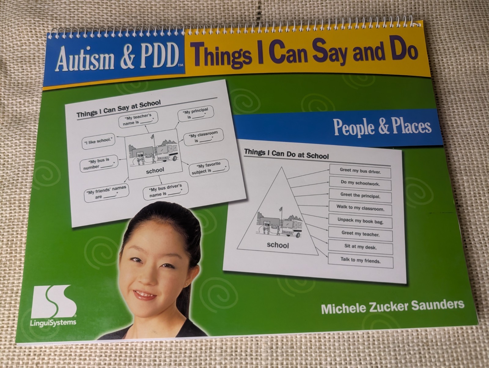 AUTISM & PDD: THINGS I CAN SAY AND DO: PEOPLE & PLACES EUC W/ CD