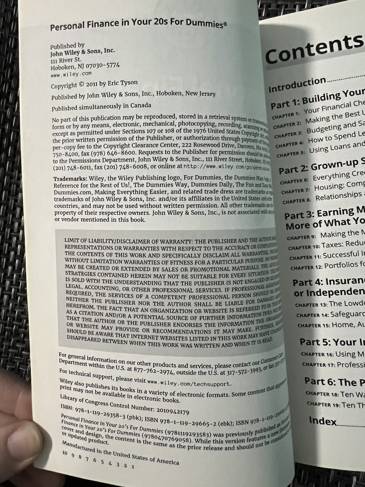 Personal Finance in Your 20s for Dummies by Tyson, Eric