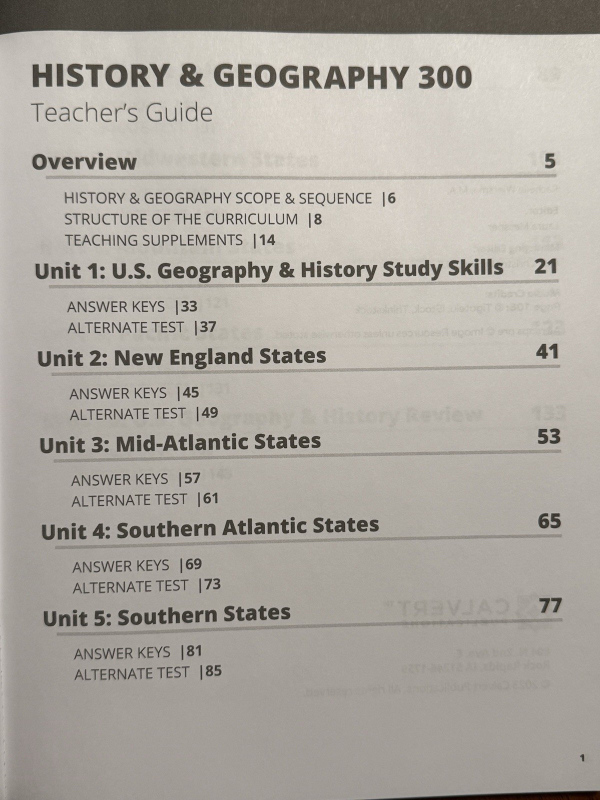 Calvert History & Geography Grade 3 Complete Set Unused New In Box Homeschool