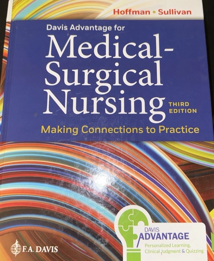 F.A. Davis Advantage Medical-Surgical Nursing 3rd Ed Hoffman/Sullivan HC