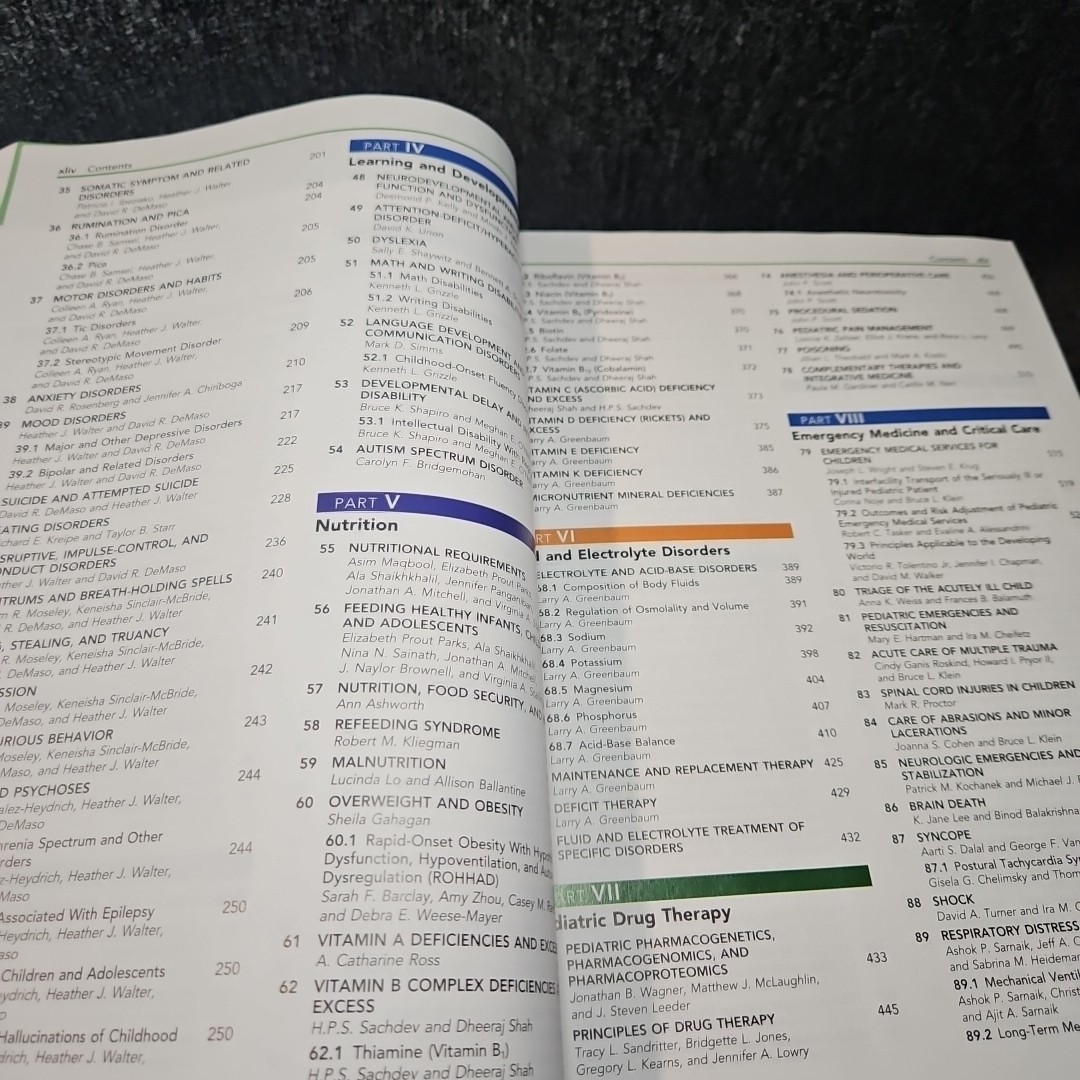 Nelson Textbook of Pediatrics Volume 1 & 2 HC Textbook Set With Code See Desc.