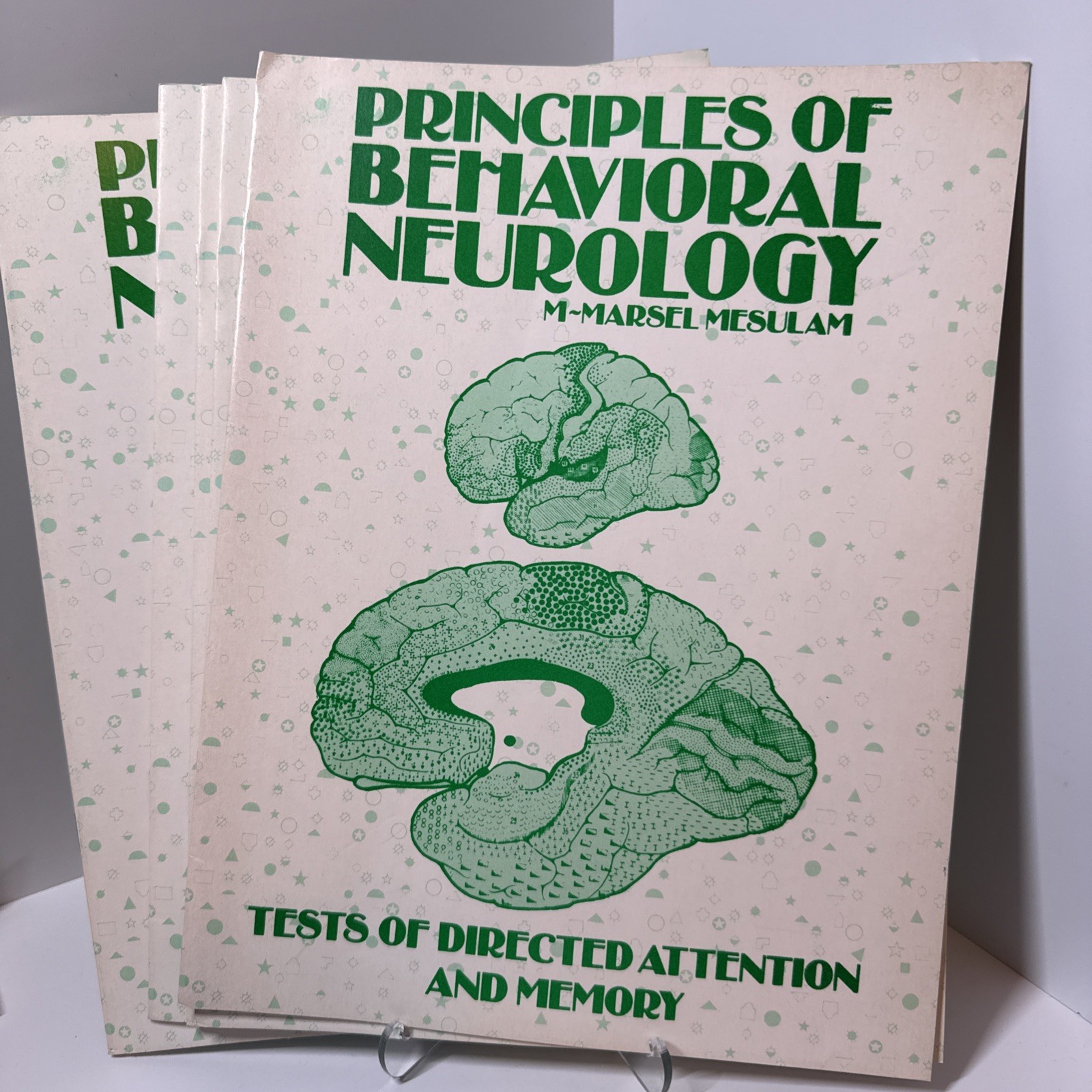 Principles of Behavioral Neurology 1st Edition M.-Marsel Mesulam + 5 Tests HC