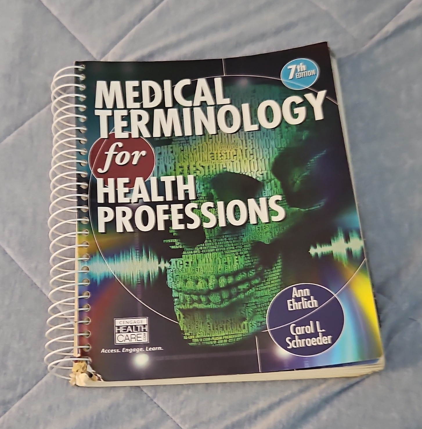 Delmar Medical Terminology for Health Professions 7th Spiral+CD Ehrlich