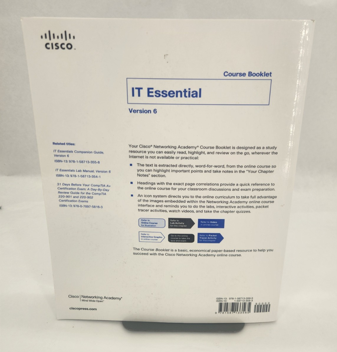 Course Booklets Ser.: IT Essentials Course Booklet, Version 6 by Cisco PB