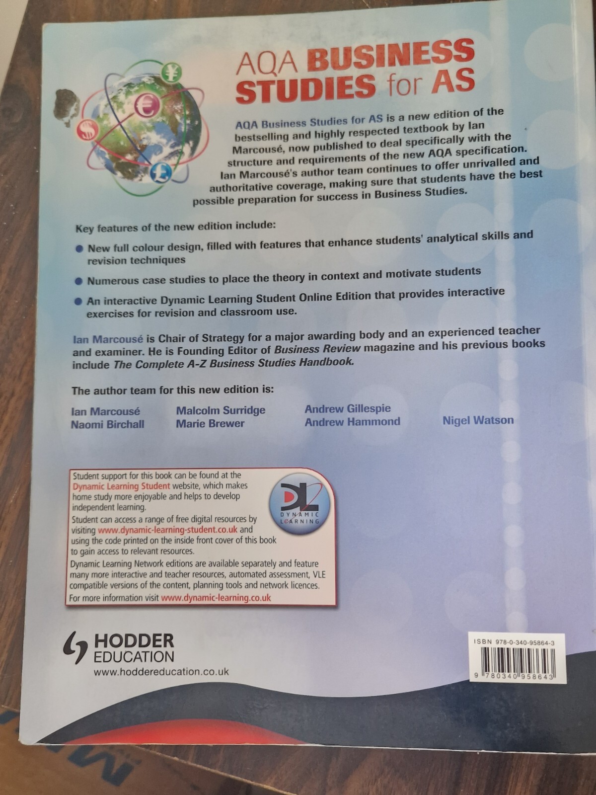 AQA Business Studies for AS