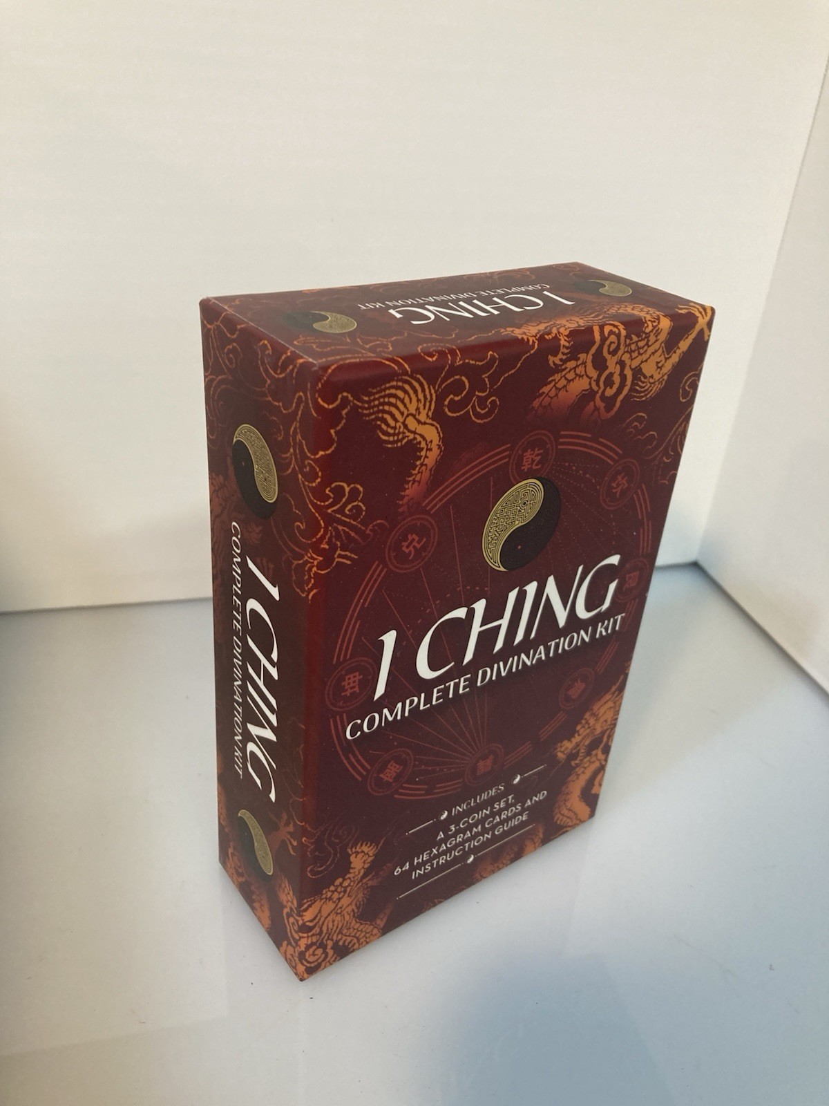 I Ching Complete Divination Kit: A 3-Coin Set, 64 Hexagram Cards and Instruction