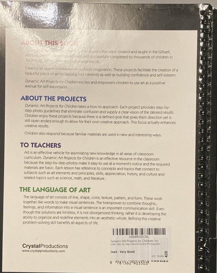 Dynamic Art Projects for Children: Includes Step-by-Step Instructions