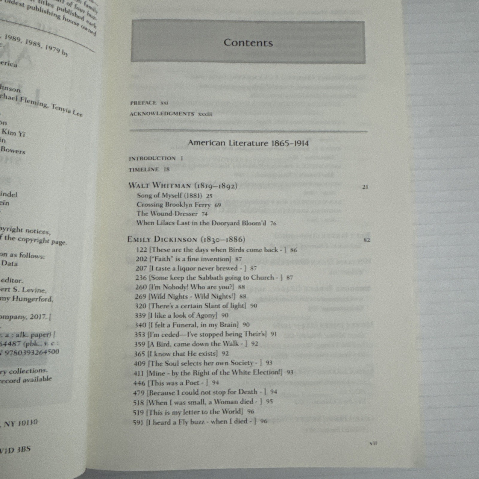 The Norton Anthology of American Literature Shorter 9th Edition, 2 Vol Set