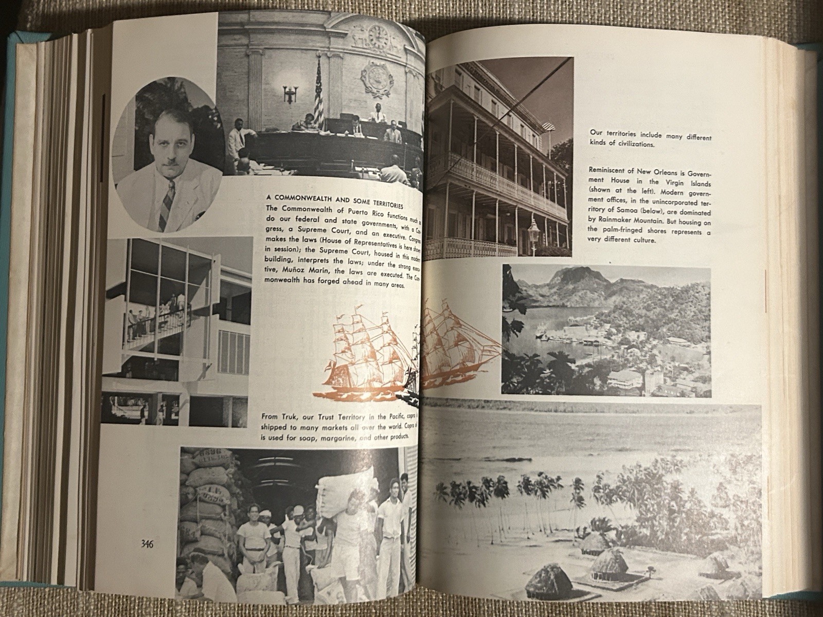 Vintage Civics Textbook ‘Government In Our Republic’ 1960’ Hardcover