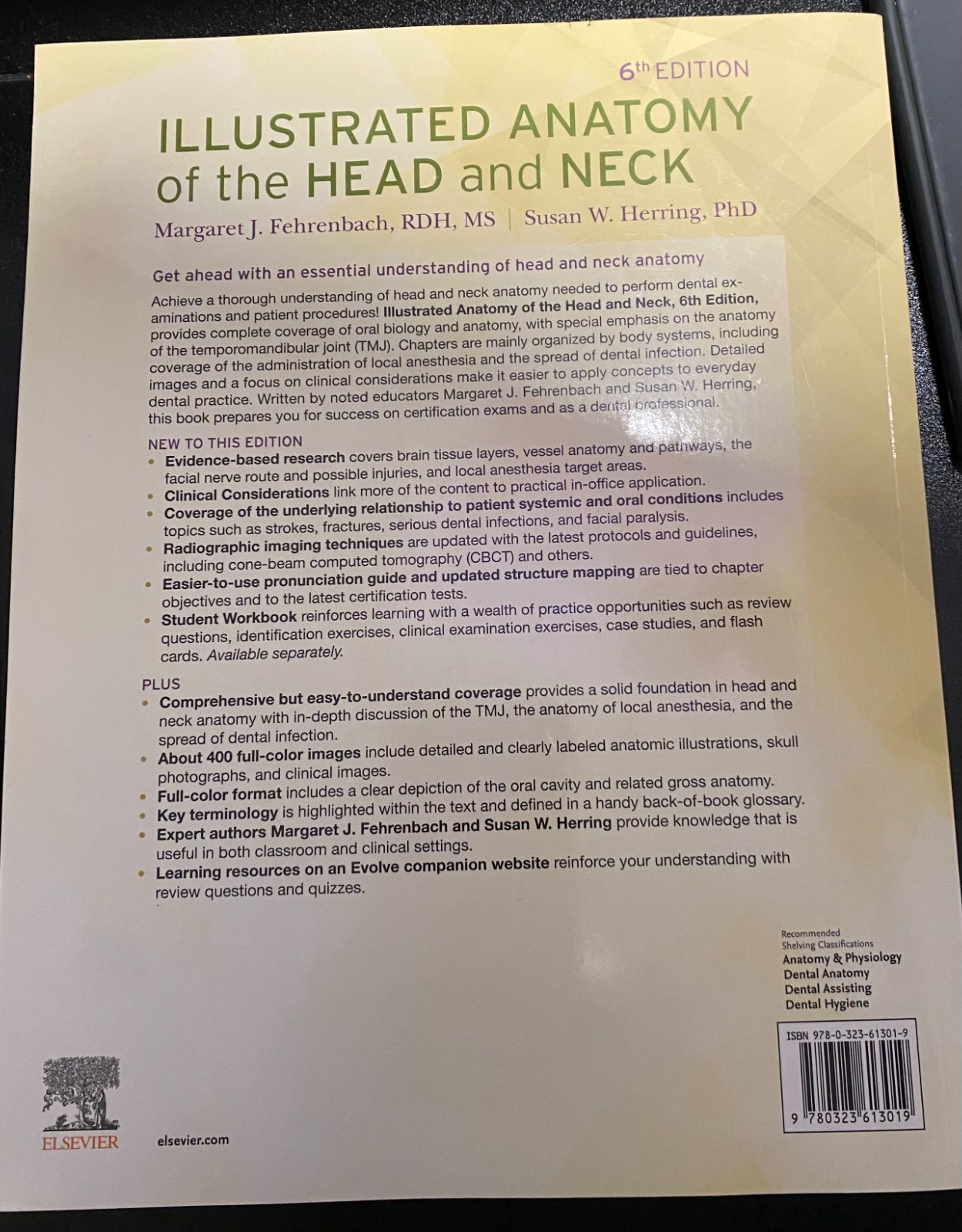 Illustrated Anatomy of the Head and Neck by Margaret J. Fehrenbach and Susan W.