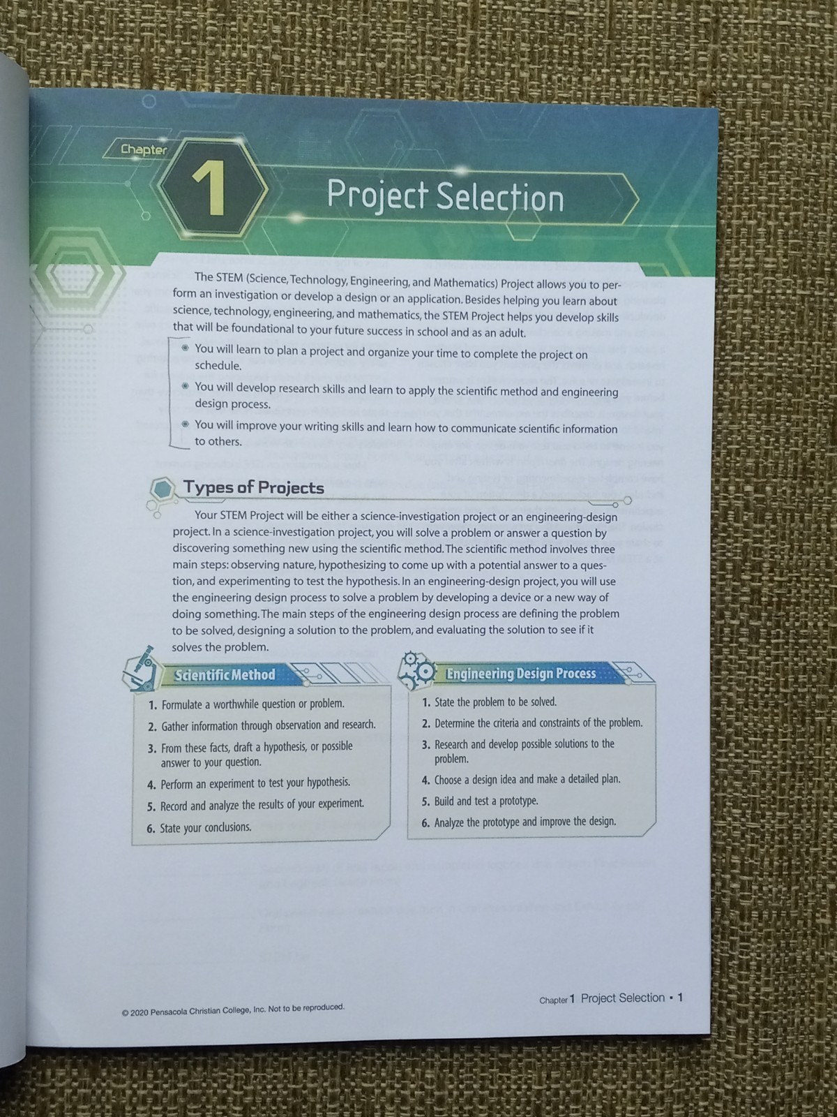 A Beka Book Homeschool Stem Project Guide Teacher & Student Kit New!!!!!