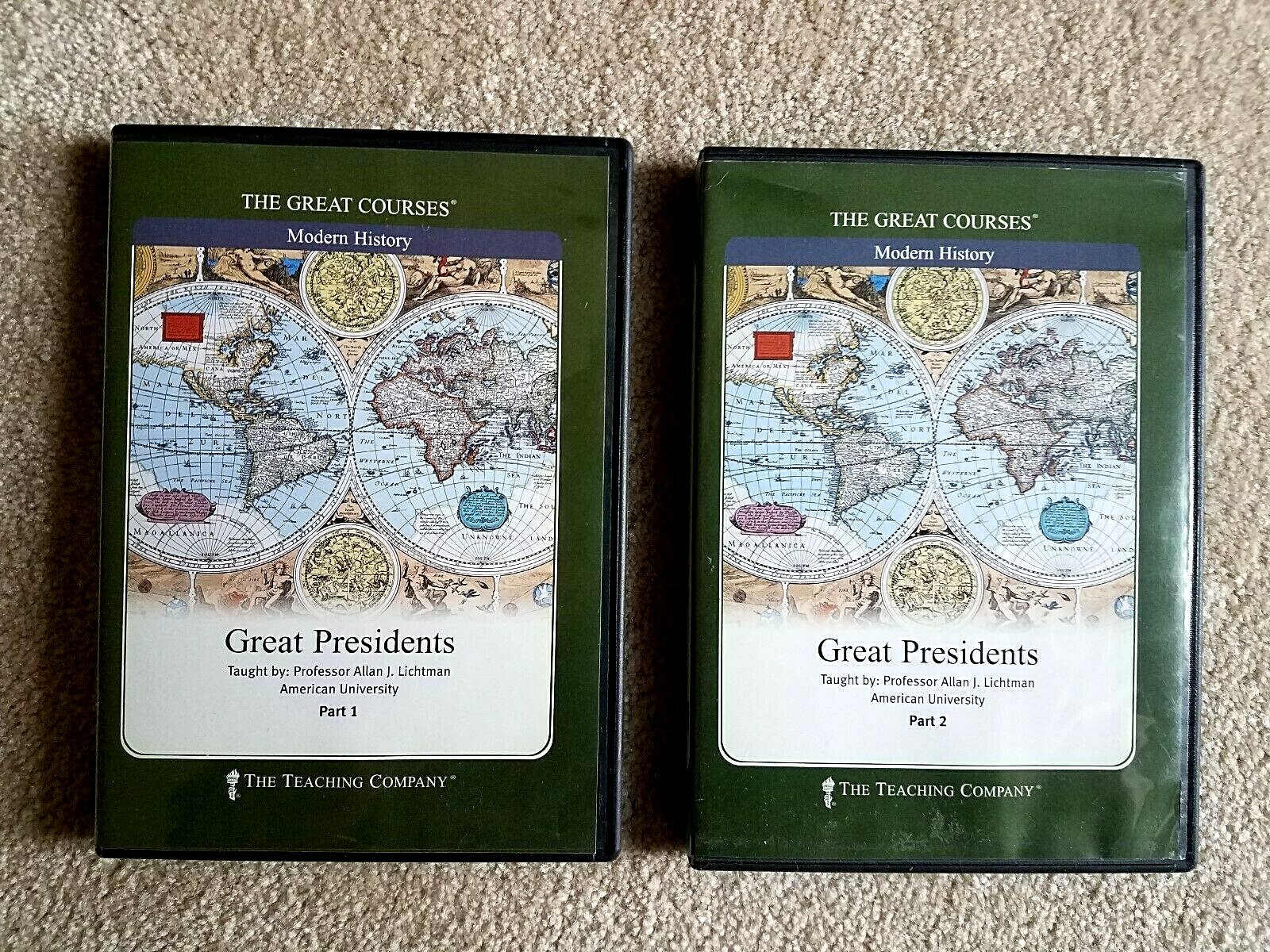 Great Presidents Parts I-IV The Great Courses DVD Guidebook The Teaching Company