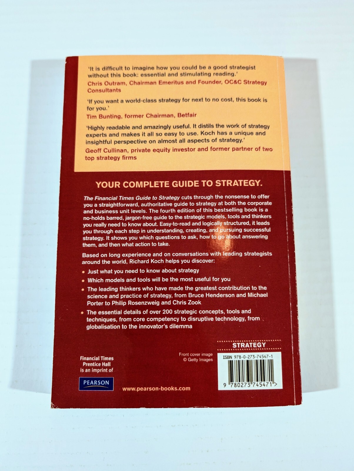Strategy: How to Create, Pursue and Deliver a Winning Strategy Financial Times