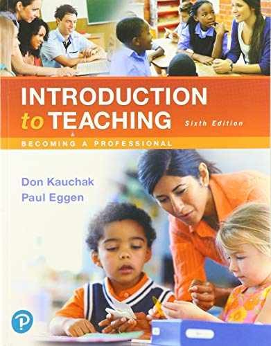 Introduction to Teaching: – Paperback, by Kauchak Don; Eggen – Very Good