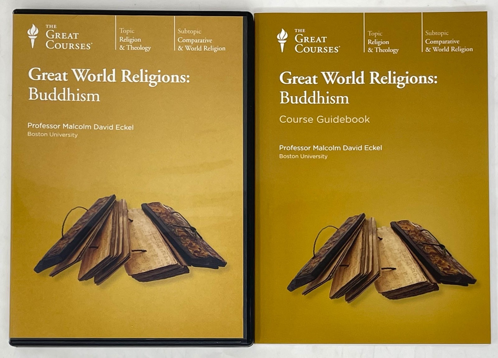 The Great Courses GREAT WORLD RELIGIONS Lot 5 Titles DVD + Guide Books Nice!