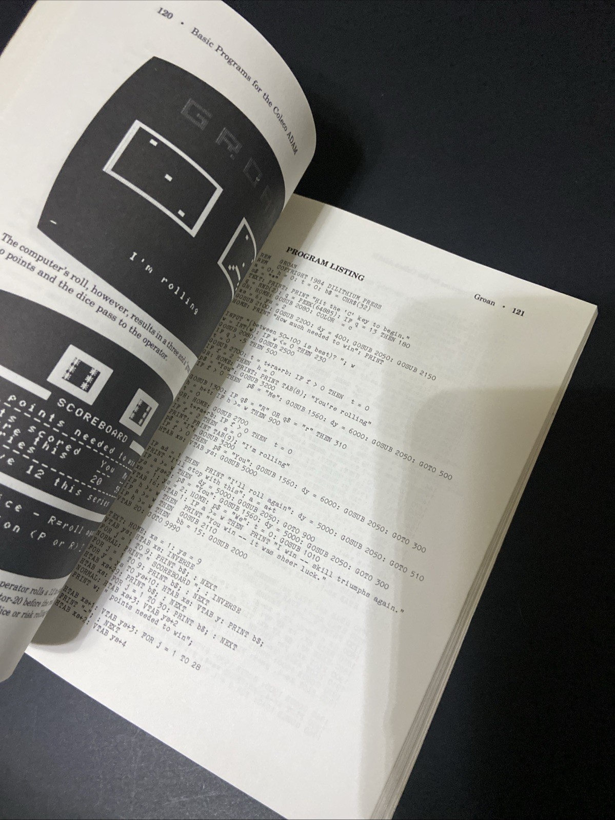 32 BASIC Programs For The Coleco Adam, Rugg/Feldman, 1984