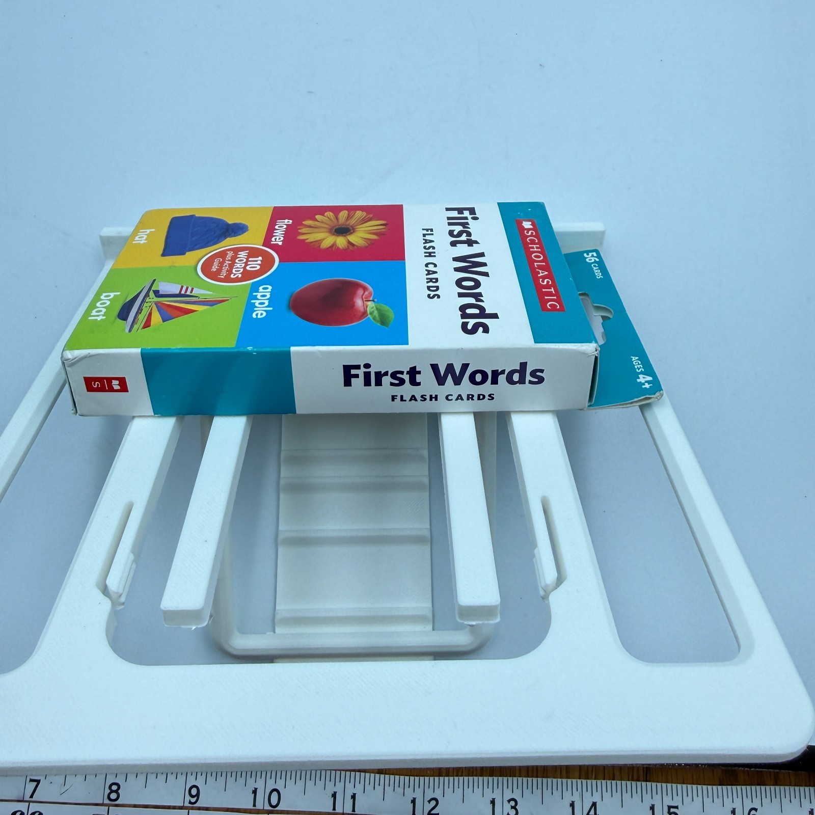 Flash Cards: First Words – Cards By Scholastic – GOOD