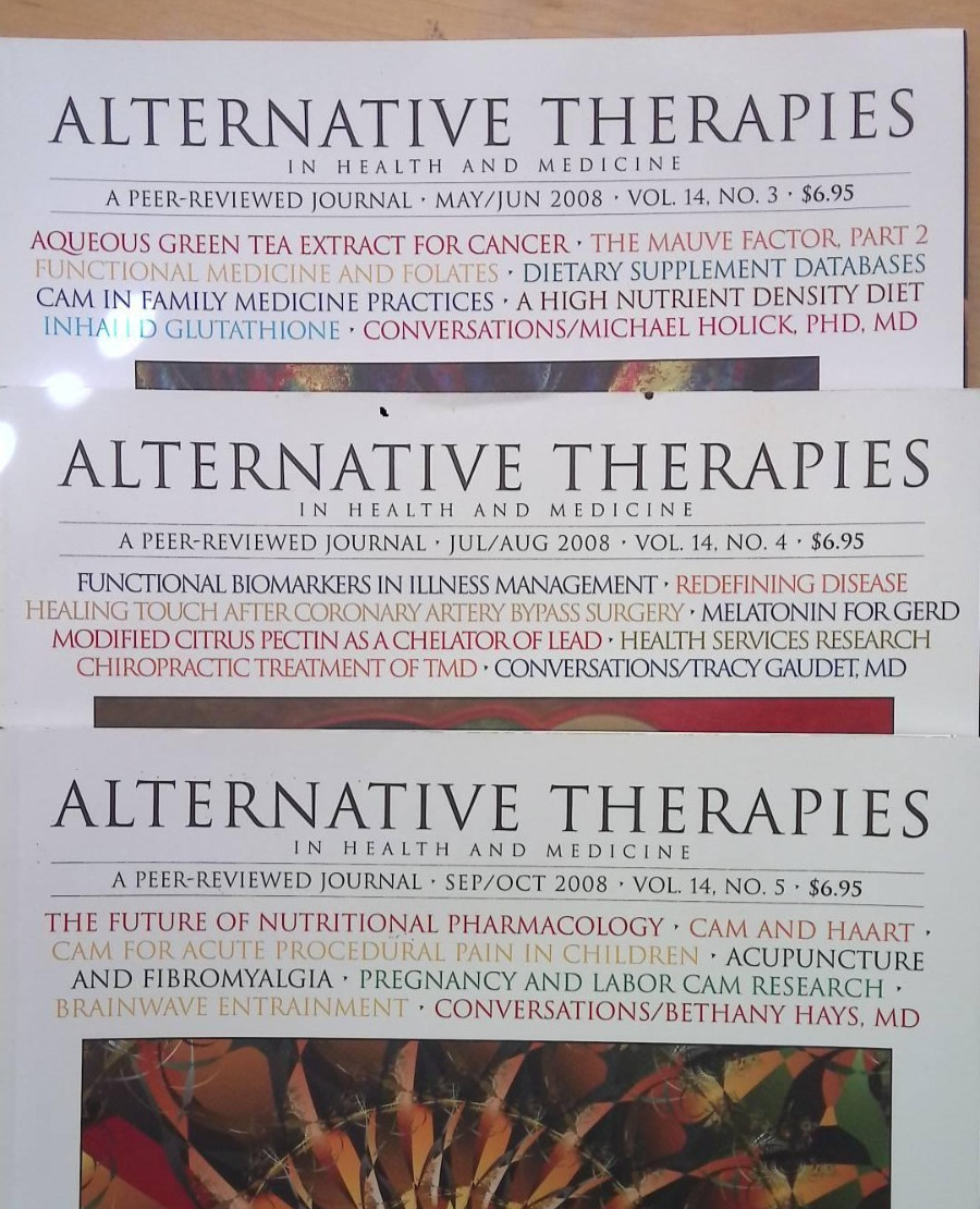 ALTERNATIVE THERAPIES IN HEALTH AND MEDICINE 11 vols