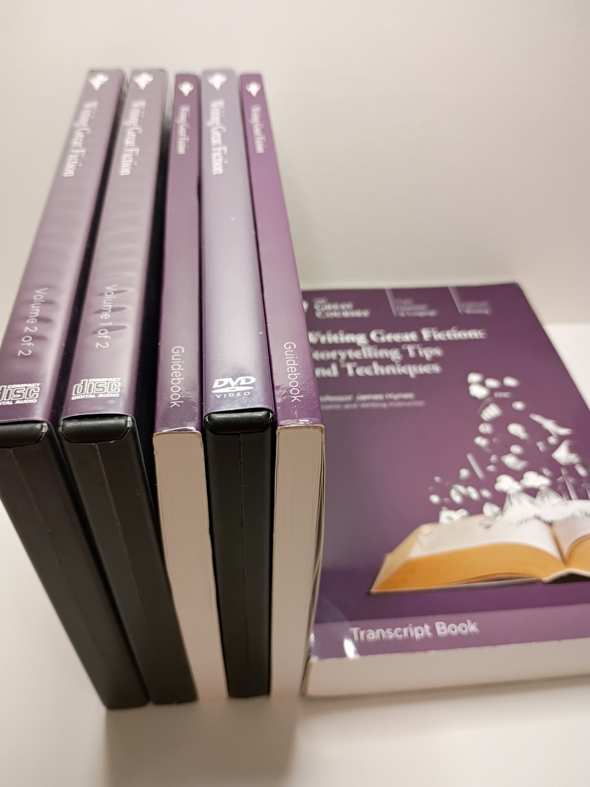 The Great Courses: Writing Great Fiction: Storytelling Tips,, DVDs + Audio CDs