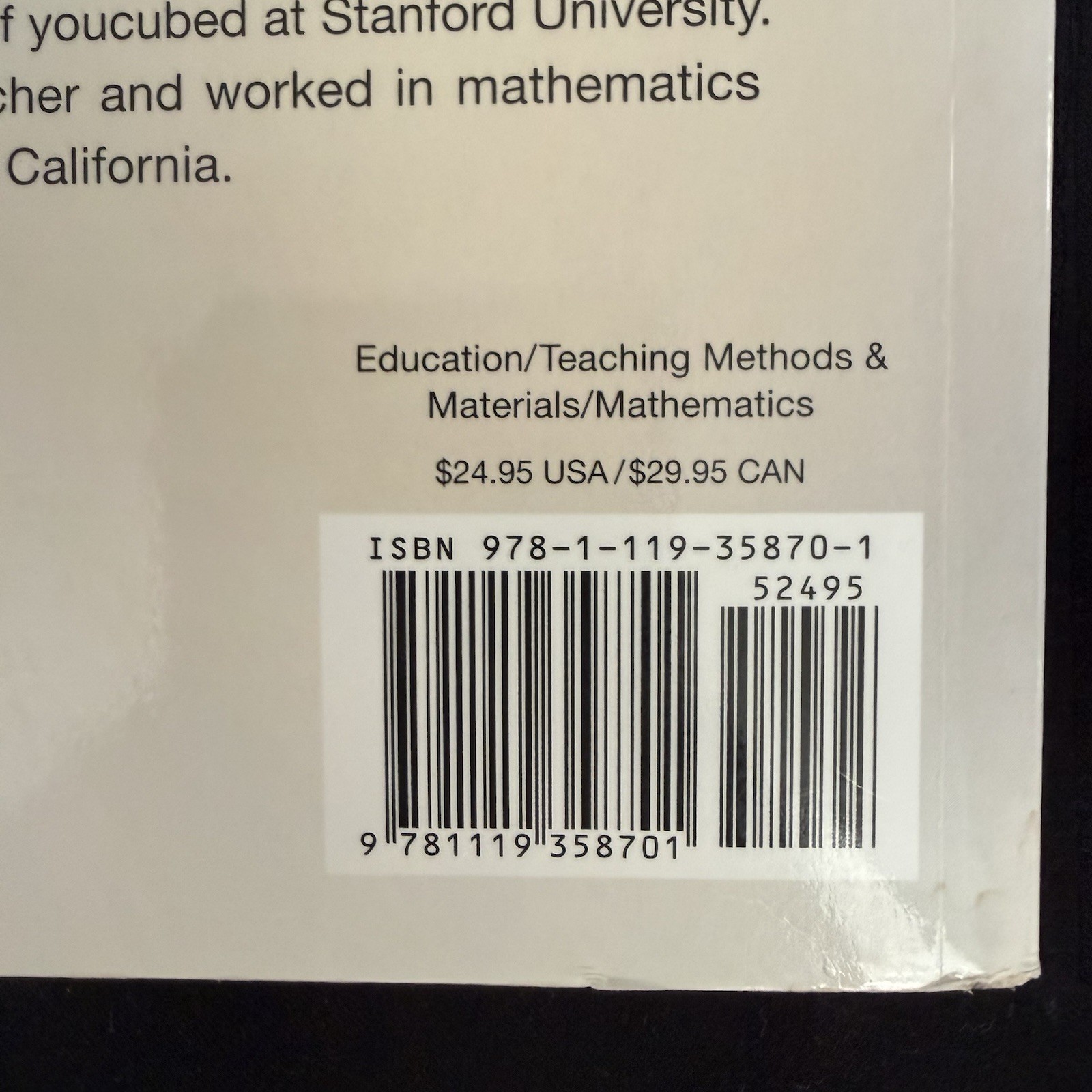 Mindset Mathematics Grade 3: Visualizing – Paperback, by Jo Boaler – Very Good