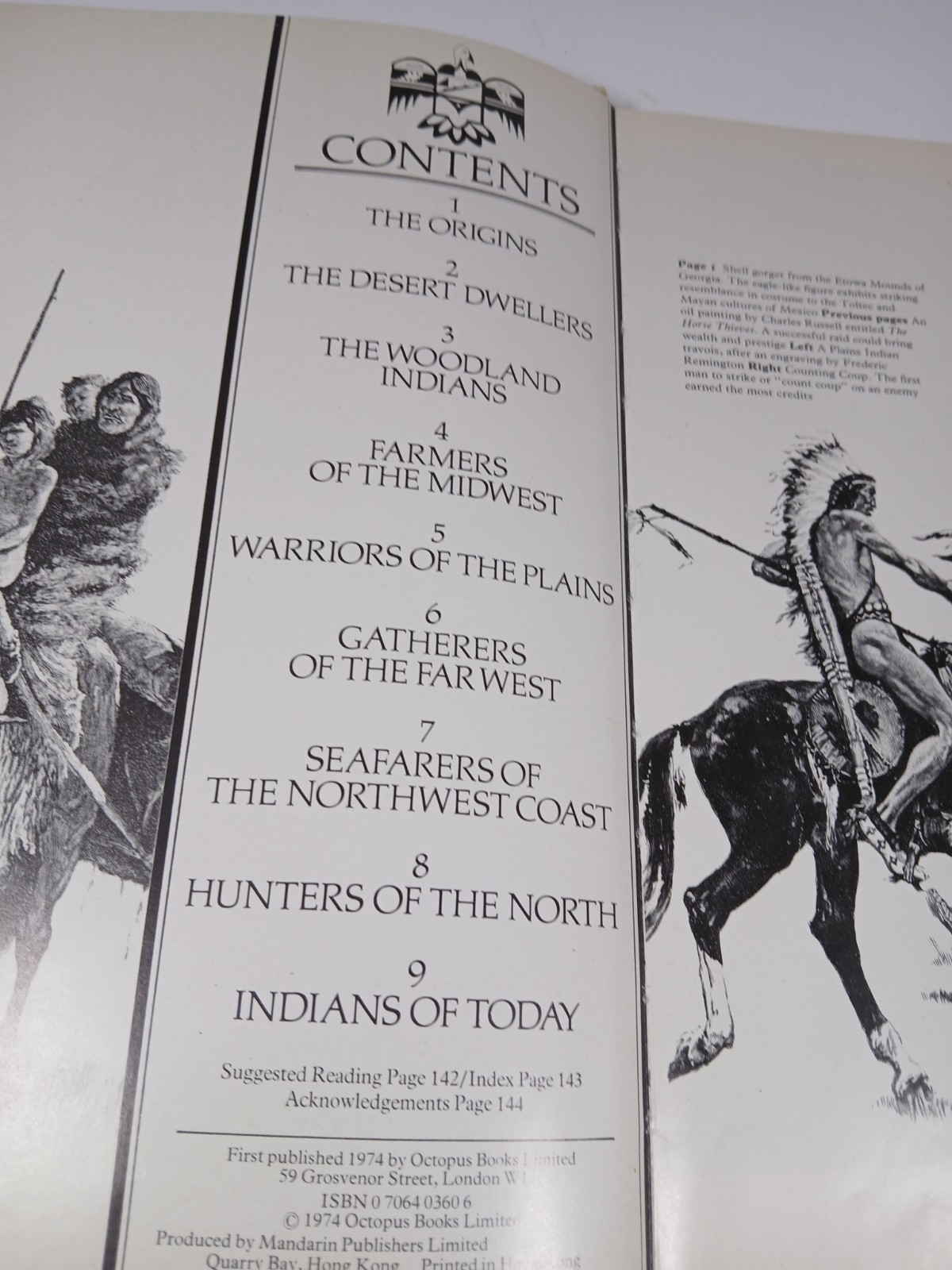 The Colorful Story of North American Indians by Royal B. Hassrick 1975 HB Ex Lib
