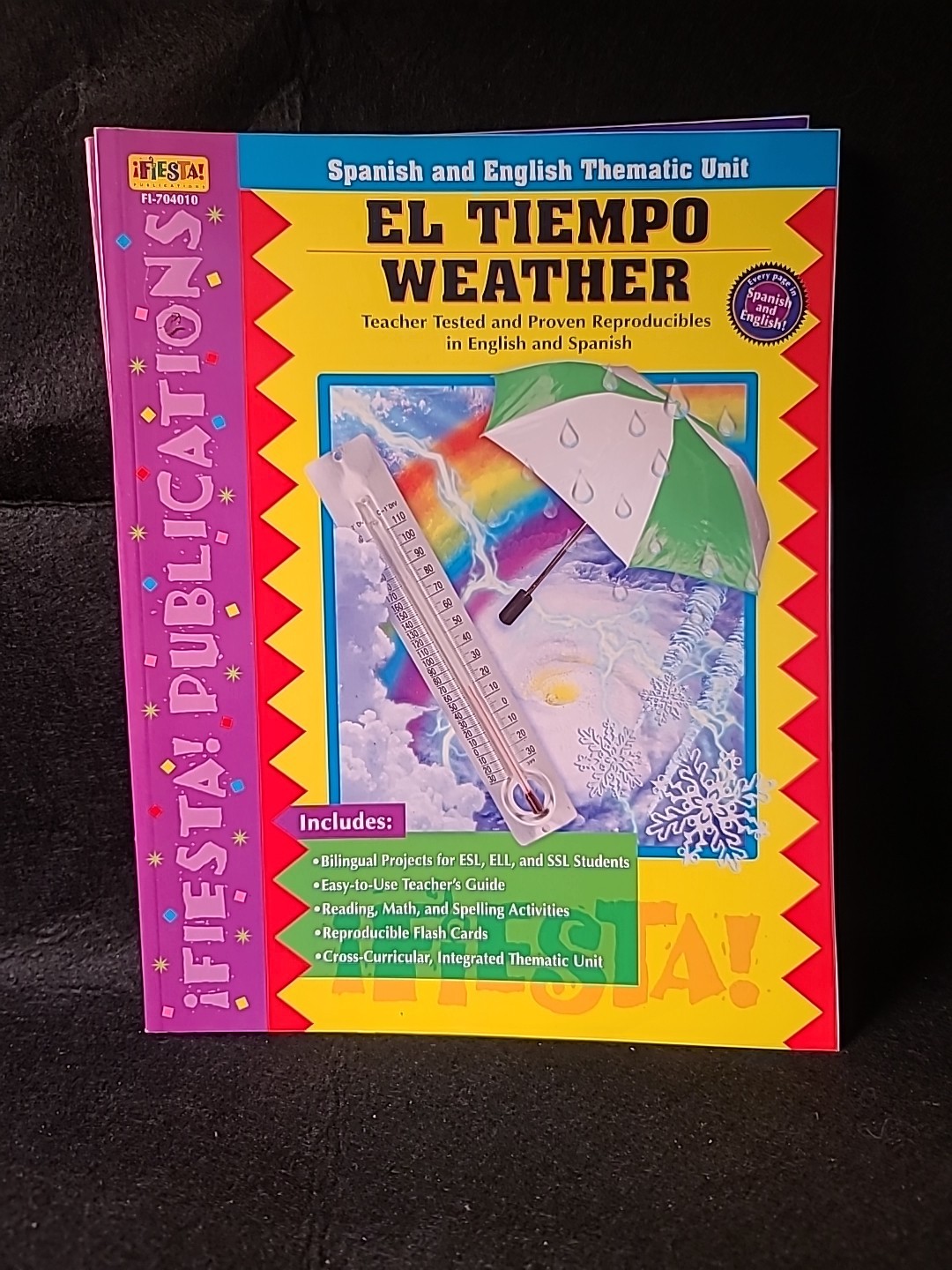 Fiesta ESL Bilingual Books Lot 8 Spanish English Thematic Units Teaching