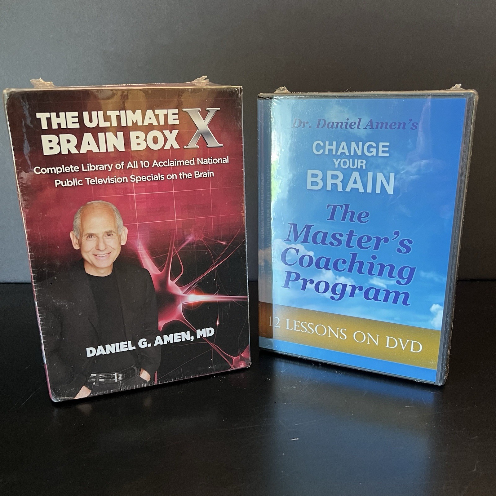New The Ultimate Brain Box X DVD Set & Change Your Brain Set | Daniel G. Amen