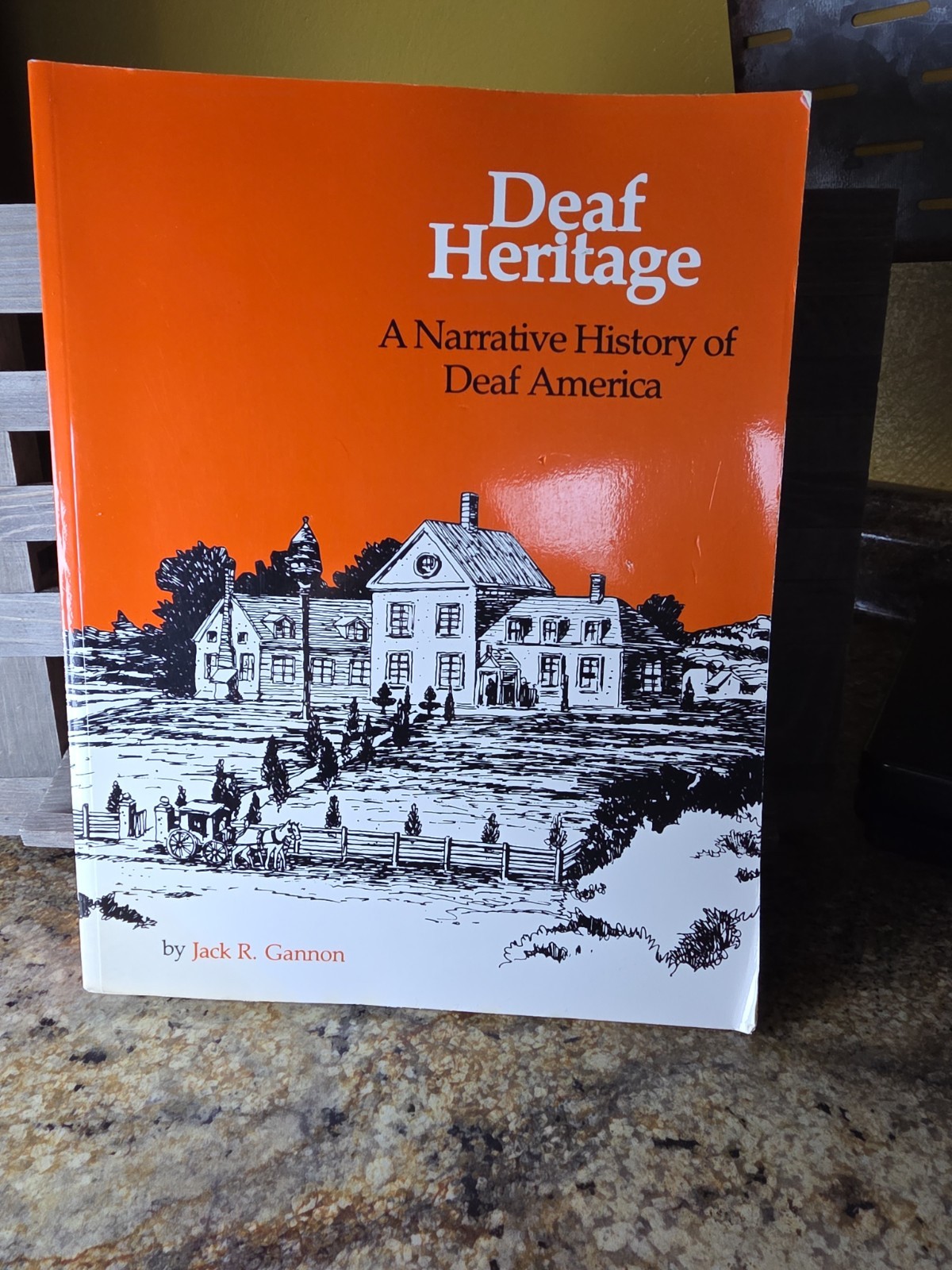 Deaf Heritage: A Narrative History of Deaf America by J. Gannon, Softcover, 1981