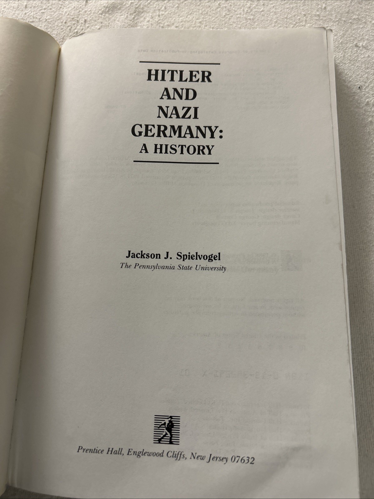 Hitler and Nazi Germany: A History by Spielvogel, Jackson P2