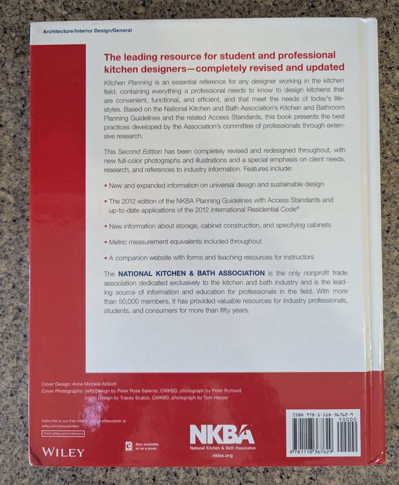 Kitchen Planning: Guidelines Codes Standards Hardcover Second Ed. NKBA