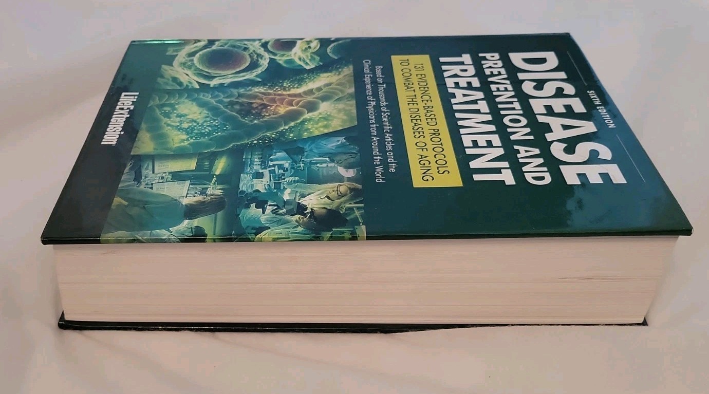 Disease Prevention and Treatment, 6th Ed Hardcover Life Extension