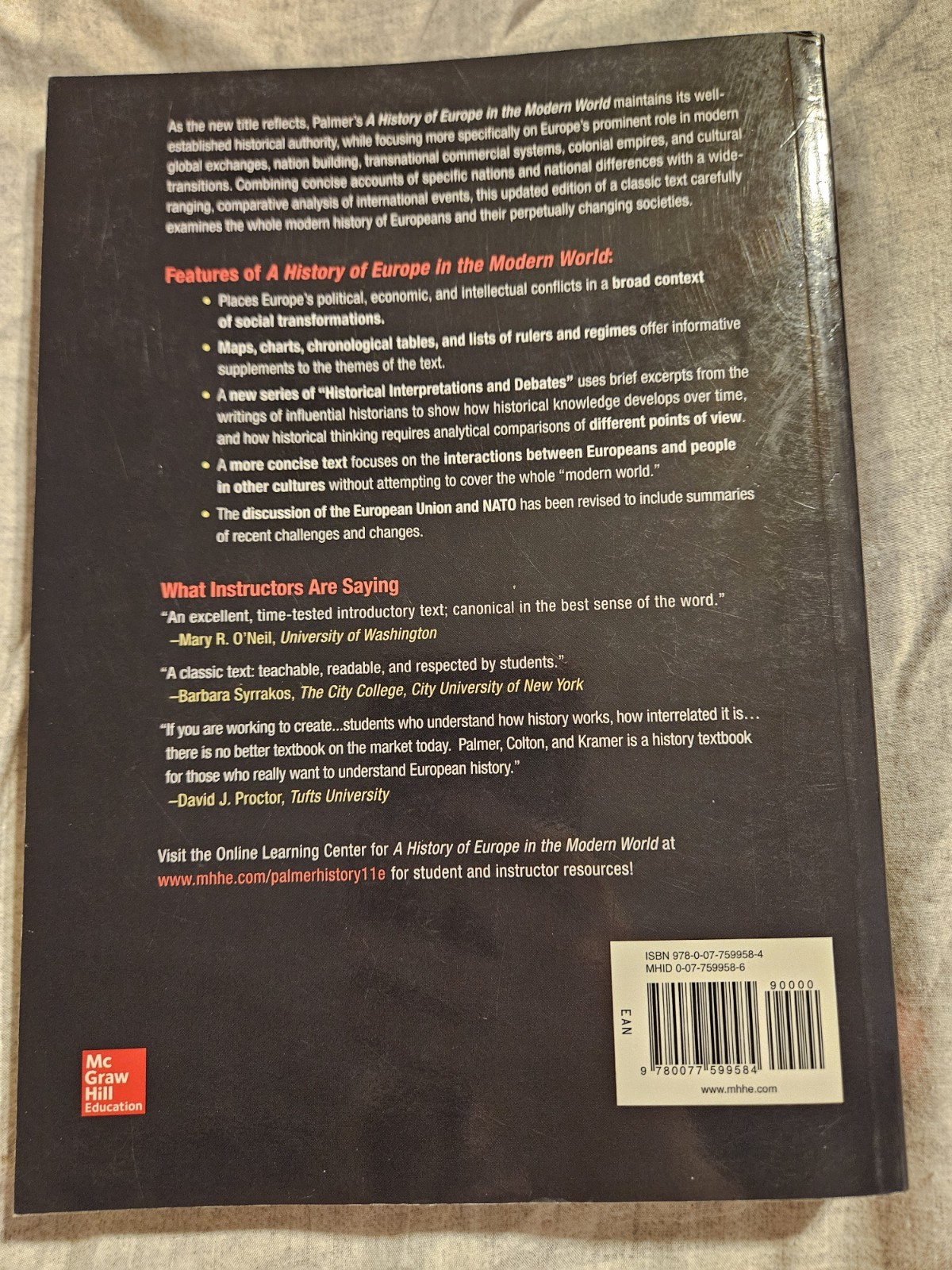A History of Europe in the Modern World, – Paperback, by Palmer R. R.; – Good
