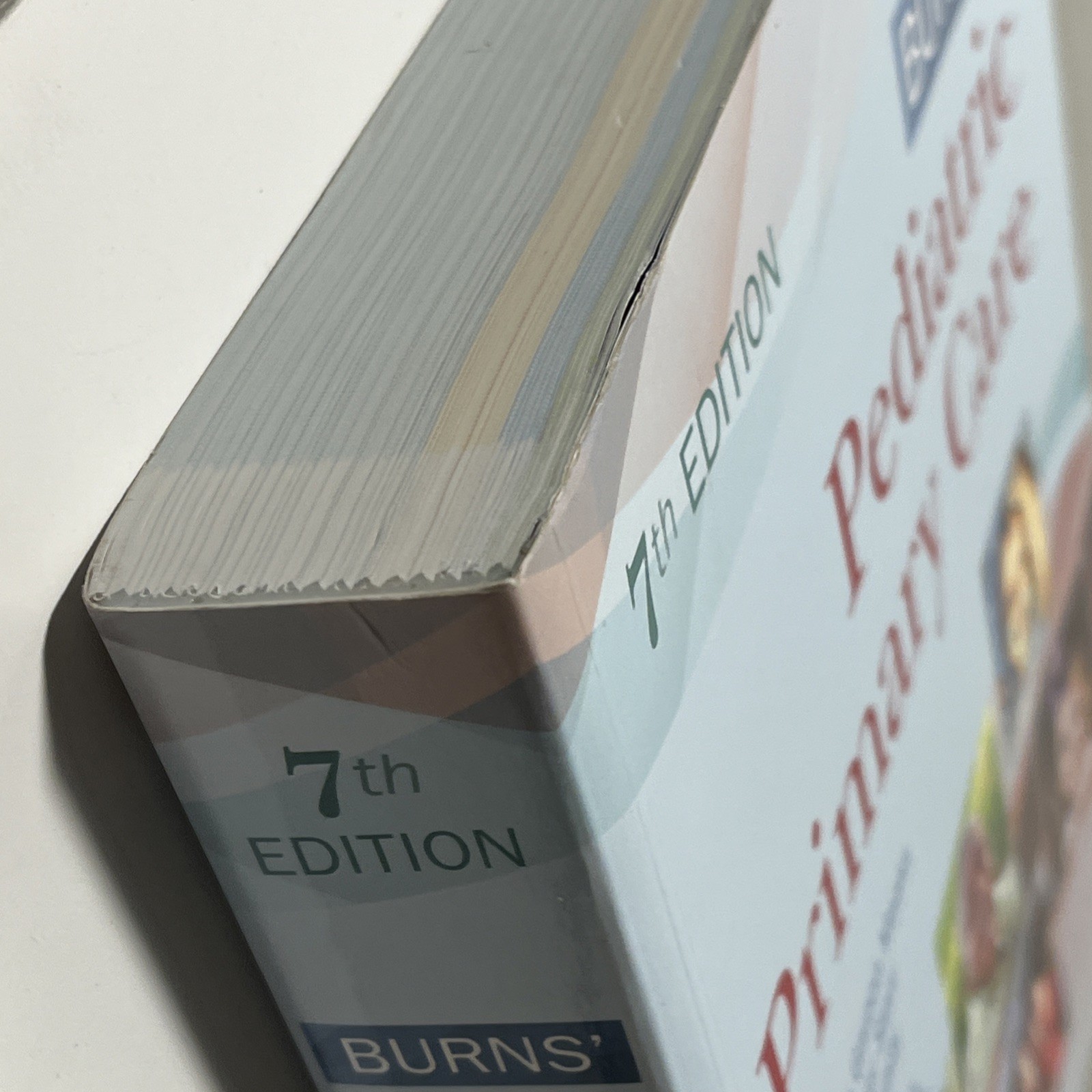 Burns’ Pediatric Primary Care 7th Edition 2020 Elsevier Paperback Book Very Good