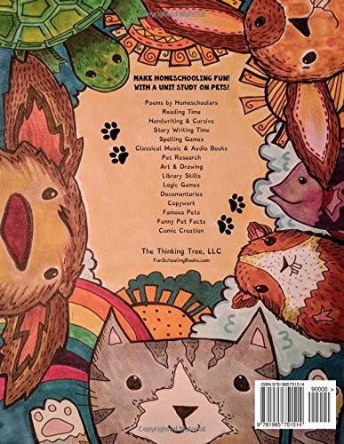 Homeschooling With Pets: Do-It-Yourself Curriculum Journal – 250 Educational…