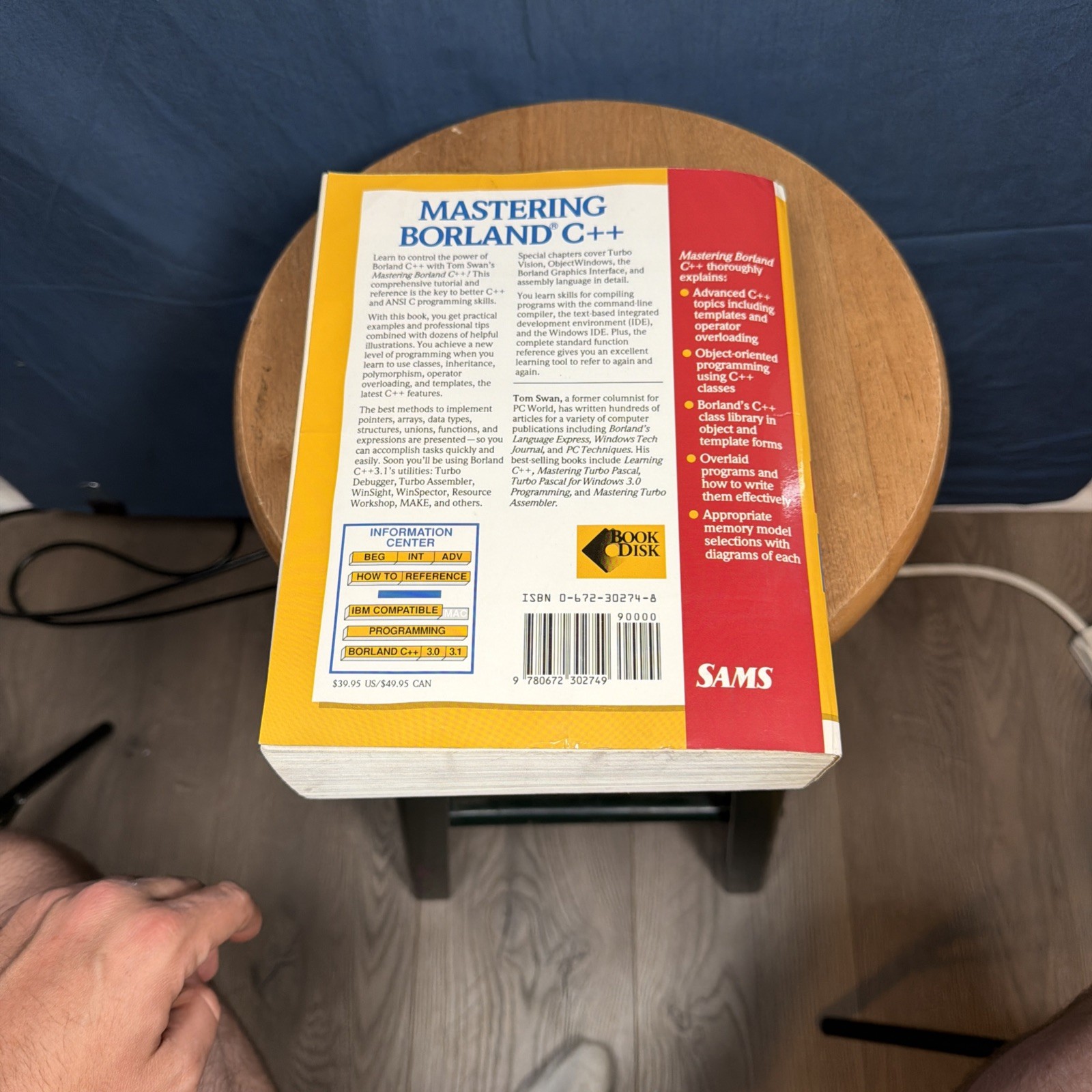 Mastering Borland C++ Tom Swan 0-672-30274-8 #9cv
