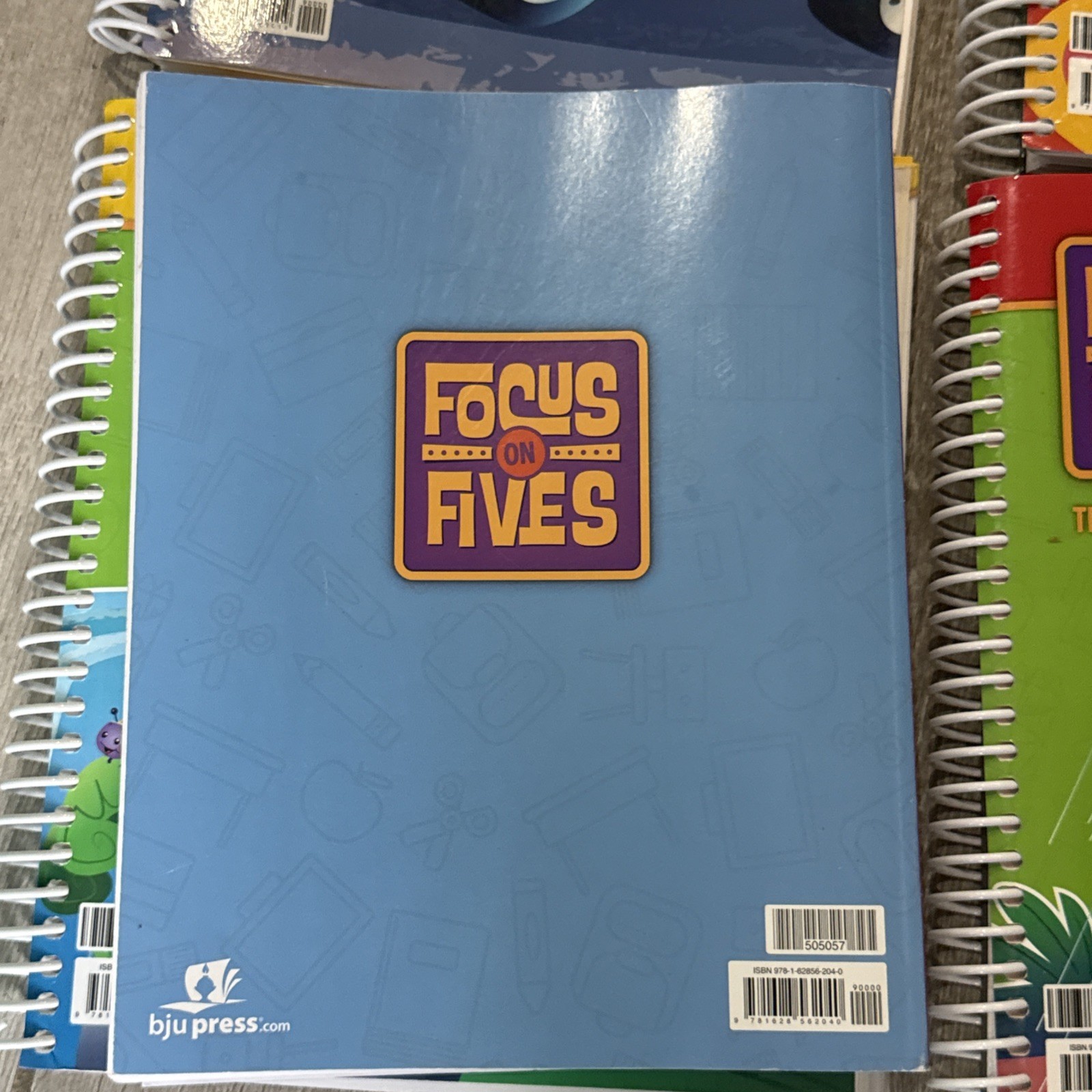 BJU Press K5 Focus On Fives, Teacher’Ed Parts 1-6, 4th Edition Phonics Practice