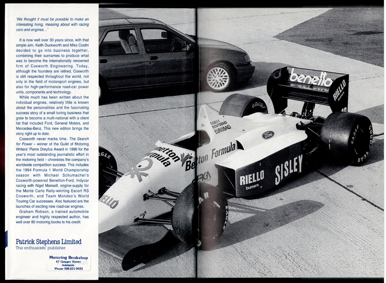 Cosworth – The Search for Power – 3rd Edition ; by Graham Robson – Hardcover