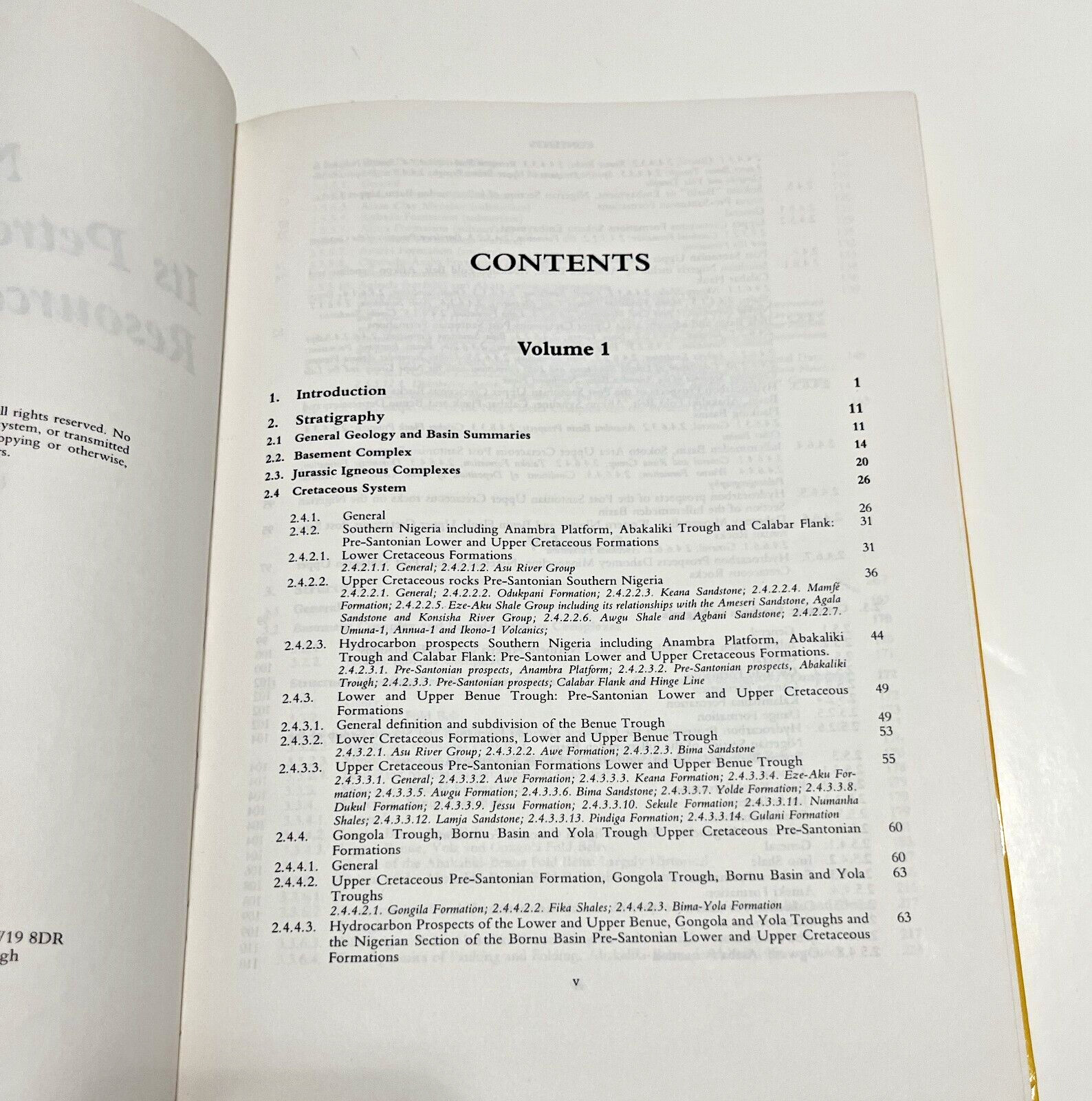 NIGERIA Petroleum Geology Resources Potential Vol 2 Hardcover Arthur Whiteman